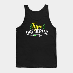 Diabetes type one Tank Top